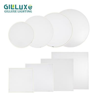 China Modern Cheap Price Indoor Office Square Aluminum Outdoor Mounted Commercial Round Panel Light 16w 24w 32w 48w for sale