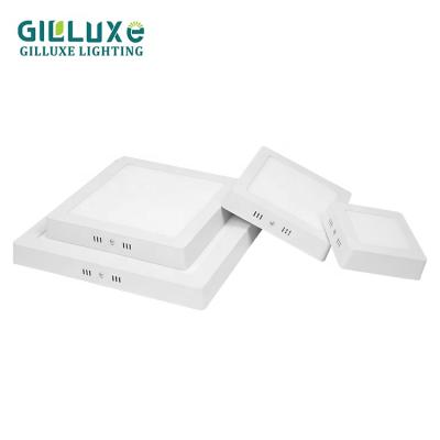 China Modern Cheap Price Narrow Edge 6 12 18 24 30 Watt Slim Ceiling Squares Round Outdoor Mounted LED Panel Light for sale