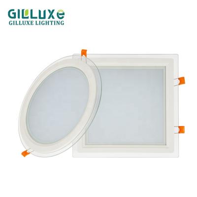 China Best Price 6watt 9watt 12watt 18watt 24watt Modern Narrow Thin Edge Ceiling Recessed Square Round LED Panel Light for sale