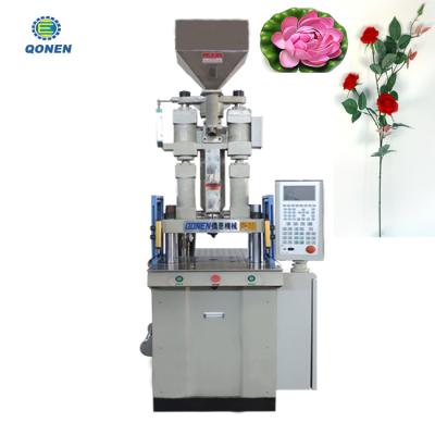 China Vertical injection machine pp artificial flower plastic trees and leaves making injection machine for sale