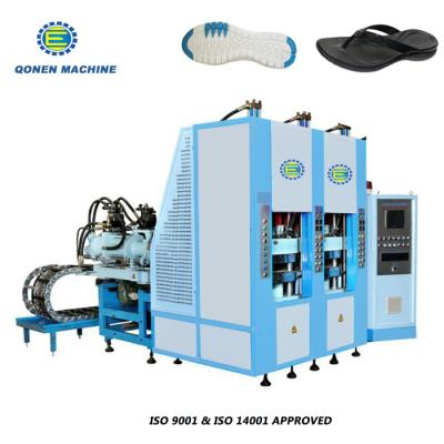 China EVA Fangs Shoes Automatic Injection Foaming Machine Eva Slipper Injection Molding Machine for sale