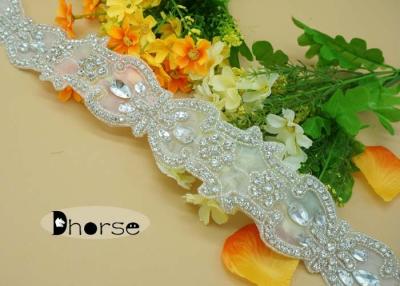 China Wedding Decorations Crystal Rhinestone Trimming For clothing , Custom for sale