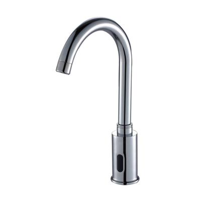 China Smart Sense Faucets Auto Infrared Sensor Automatic Cold Water Touchless Bathroom Sink Mixer Tap Hot Water Faucet For Kitchen Bathroom for sale