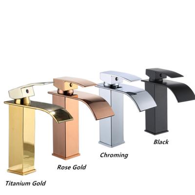 China Metered Faucets Like Designer Bronze Bathroom Basin Shower Sink Faucet Rose Gold For Bathroom for sale