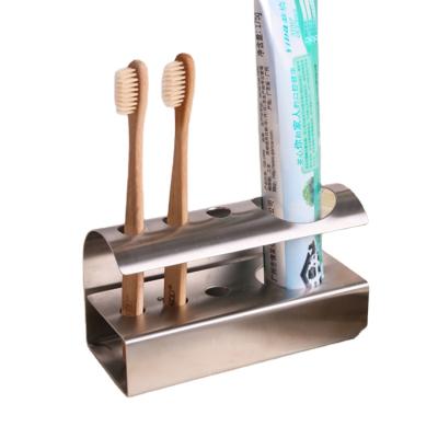 China Sustainable Toothbrush And Toothpaste Holder Rack For Bathroom for sale