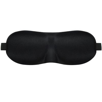 China Skin-friendly Colorful Mulberry Cooling Eye Mask Custom Soft Comfortable Cotton Polyester Cloth Sleeping Eye Mask Sponge Cotton Blackout Eye Mask for sale