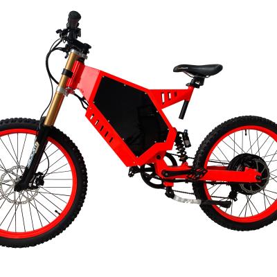 China 72V 12000W Steel Electric Bicycle Mountain Bike 140km/h High Speed ​​Electric Bike for sale