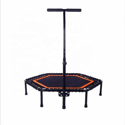 China Eco-Friendly Customizable Indoor Kids Cheap Mini Trampoline Fitness Exercise Steel Pipe Fitness Gym Equipment Multi-size for sale