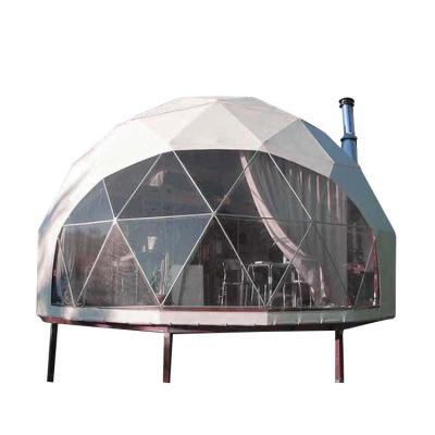 China Outdoor Luxury UV Resistance Bedroom Planetarium Winter Proof Glamping Geodesic Dome Tent For Wedding for sale