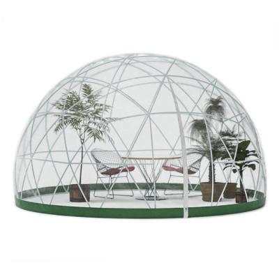 China Outdoor Aluminum Transparent UV Resistance Winter Event Planetarium Projection Geodesic Dome Tent For Dning/Cafe/Garden for sale