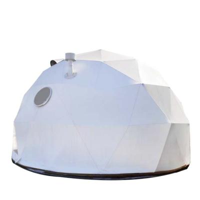 China Fire Proof 10m Water Glamping Room Igloo Resistance Transparent Geodesic Dome Tent Large UV Proof Transparent Outdoor Party for sale