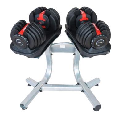 China 2021 Hot Selling Adjustable Weight Strength Equipment 90LB Dumbbell Automatically Set For Body Building for sale