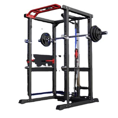 China Power Safe Frame Fitness Trainer Multi Functional Logo Home Equipment Client Squat Stand for sale