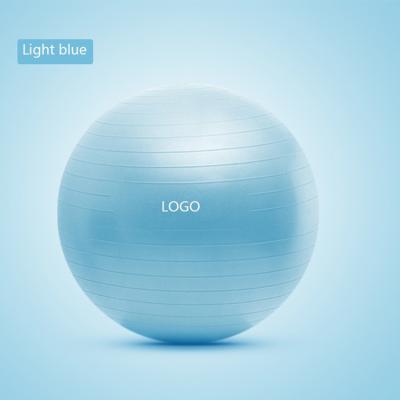 China Hot Selling Durable Anti Shine Yoga Ball Private Label Exercise Gym Fitness Soft Eco Ball With Logo for sale