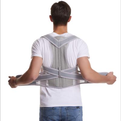 China Good Price Quality Posture Corrector In Fitness Safety Adjustable Back Upper Elasticity Posture Corrector Brace Adjustable Breathable Support Belt for sale