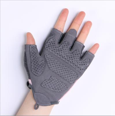 China New Fashion Custom Logo Sport Workout Fitness Weight Gloves Gym Lifting Gloves Non Slip For Men And Women for sale