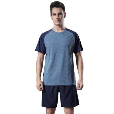 China 2021 New Arrival Anti-wrinkle 100% Gym Clothing Polyester Fitness Wear Quick Dry Men's T-shirt for sale