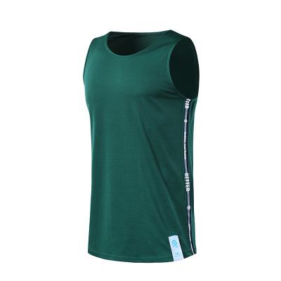 China Wholesale Custom QUICK DRY Fitness Mens Latest Style 2021 Newest Style Sports Vest Knitwear for sale