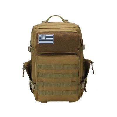 China Large Capacity Business Army Waterproof Laptop Black Large Capacity Tactical Backpack for sale