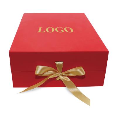 China Small Disposable Paper Gift Boxes Custom Printing Bow Tie / Cufflinks Box With Ribbon for sale