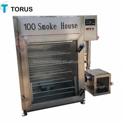 China Sausage/Ham/Chicken Fish Smoke Oven Meat Smoking Machine for sale