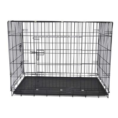 China Hot Selling Fashionable Large Size Portable Metal Mesh Folding Dog Cage Viable Big For Sale for sale