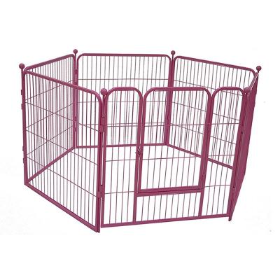 China Sustainable Hot Selling Good Quality Powder Coating Designer Large Dog Kennel for sale