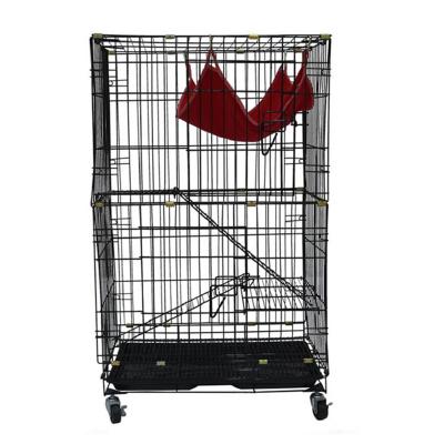 China Cat Cage For Sale Outdoor Commercial Viable Heated Cat House Pet House Cat for sale