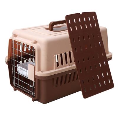 China Sustainable Popular Small Animal Travel Carrier Dog Air Crate for sale