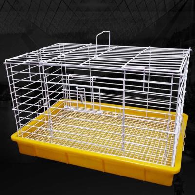 China 2020 Cheap Rabbit Powder Coating Welded Wire Rabbit Cage Wire Mesh for sale