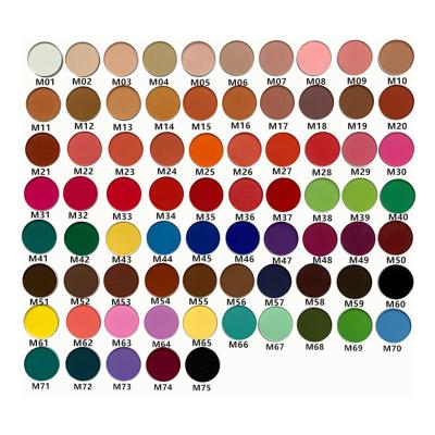 China Waterproof Pressed 35 Glitter High Dye Eyeshadow Stamp Palettes Sellers Private Label Eyeshadow Palette for sale