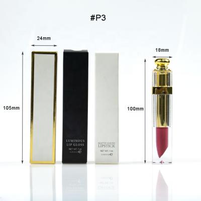 China Professional Waterproof Lip Gloss Tubes Gold Lip Gloss Wholesale Vendor Bulk No Logo Private Label Lip Gloss for sale