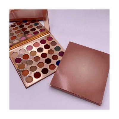 China Pressed Powder Vegan Eyeshadow Palette Private Label Good Quality Eyeshadow Makeup Cosmetics Waterproof Eyeshadow Palette for sale