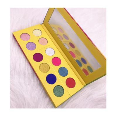 China Professional custom logo moq eyeshadow seller low price waterproof make your own brand eyeshadow palette for sale