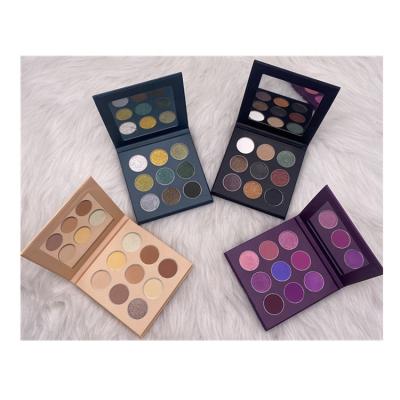 China DIY Waterproof No Logo Multi Color Pastel Custom Private Label High Dye Eyeshadow Palette for sale