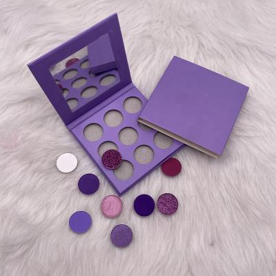 China Waterproof Make Your Own Brand OEM Wholesale Makeup Cosmetics Private Label DIY Eyeshadow Palette for sale