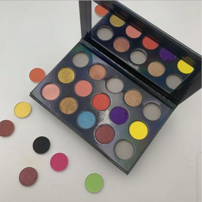 China Wholesale Waterproof Multiple Color DIY Palette Make Your Own Brand Empty Eyeshadow Palette for sale