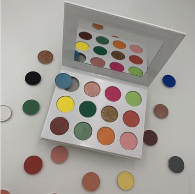 China Waterproof Make Your Own Brand With Low MOQ Nude Eyeshadow Mini Private Label Empty Eyeshadow Palette for sale