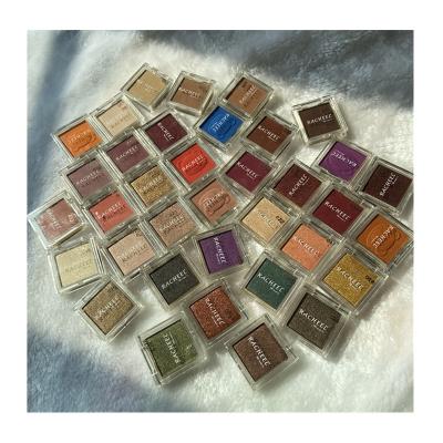 China Makeup eyeshadow pan single eyeshadow cheap high moq simple colored waterproof low pigment for sale