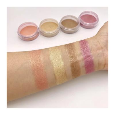 China Factory Price Waterproof Professional High Quality Private Label Makeup OEM Single Blusher for sale