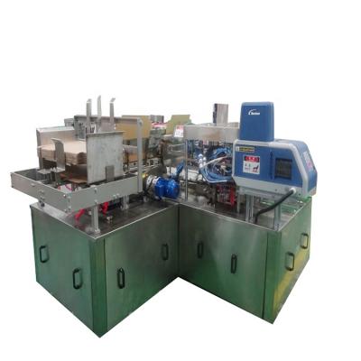 China Full Automatic Food Beverage Box Wraparound Case Packer Can Production Line for sale