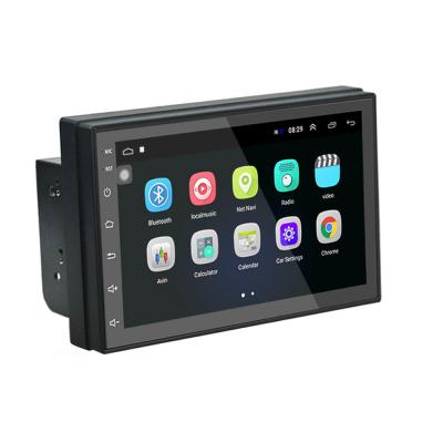 China GPS 7 inch Android system universal car GPS navigation radio dvd multimedia 2 audio stereo din mp5 player for sale