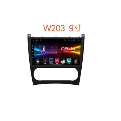 China gps 8.1 touch screen android car dvd radio navigation video audio player for benz w203 9010 for sale