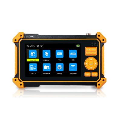 China PTZ and RS485 Control 5 Inch HD 4 IN 1 CCTV Tester 4K AHD CVI TVI Camera Tester with HD and VGA Input for sale