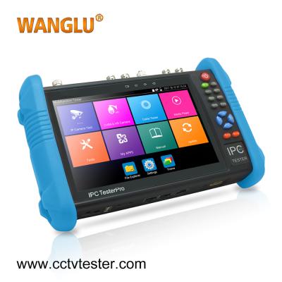 China IPC IP TEST DEVICE High Quality 7 Inch Analog IPC-9800 AHD TVI CVI IDS 6 in 1 Camera Tester for sale