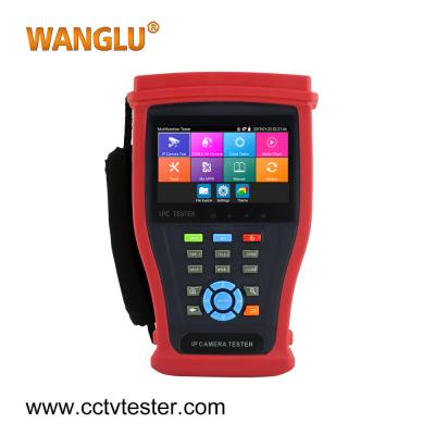 China IPC TESTER 4.3 inch Touch Screen CCTV Camera Tester with Multimeter and Video Level Meter for sale