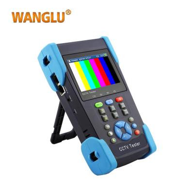 China Vedio Signal Test 3.5 Inch HD CCTV Camera Tester With Digital Multimeter for sale