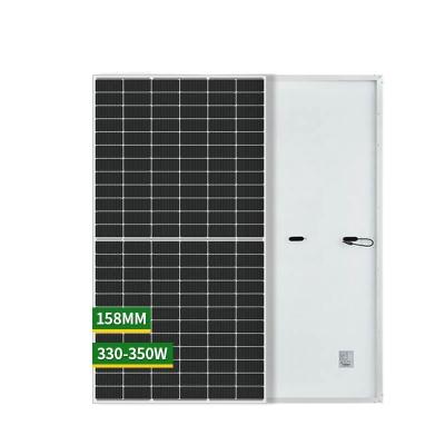 China Fast delivery 340w 350w 360w GREEN ENERGY solar power system mono solar module perc solar panel in stock for sale