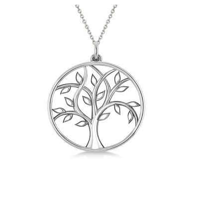 China Hot Selling FASHIONABLE 925 Sterling Silver Xiqi Family Tree of Life Pendant Necklace Gift for lalies for sale