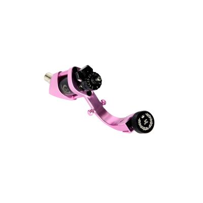 China Hotsale Permanent Alloy Aluminum Pink Rotary Tattoo Machine Direct Drive Shader And Liner Machine Tattoo Motor Gun For Tattoo Artists for sale